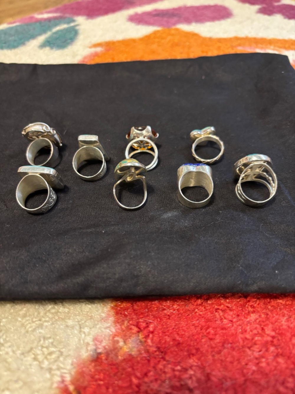 Jay King Sterling rings - Picture 4 of 4